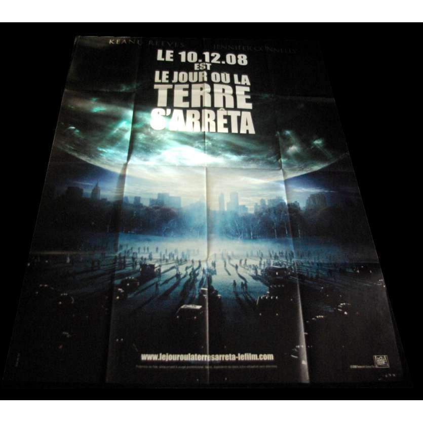 LE JOUR OU LA TERRE S'ARRETA Affiche 120x160 FR 'XX Keanu Reeves