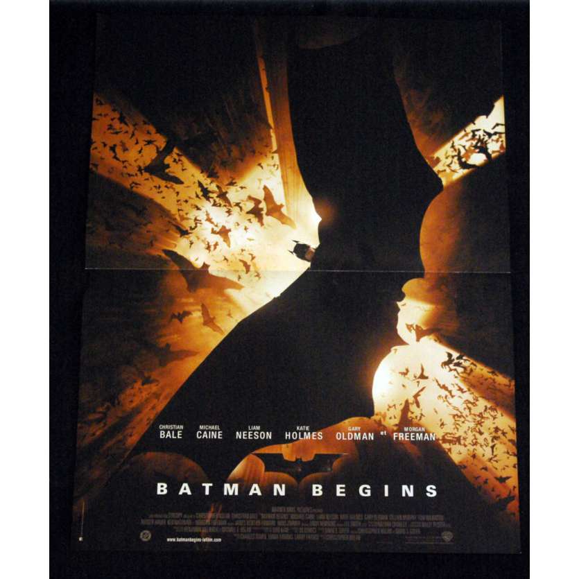 BATMAN BEGINS affiche de film FR '05 40x60 B