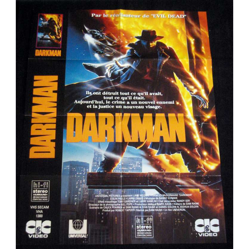 DARKMAN French Movie Poster '90 60x80cm