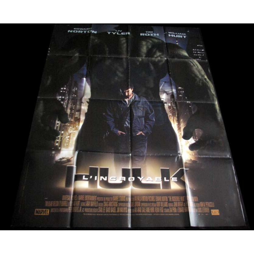 L'INCROYABLE HULK Affiche de film 120x160 FR '08