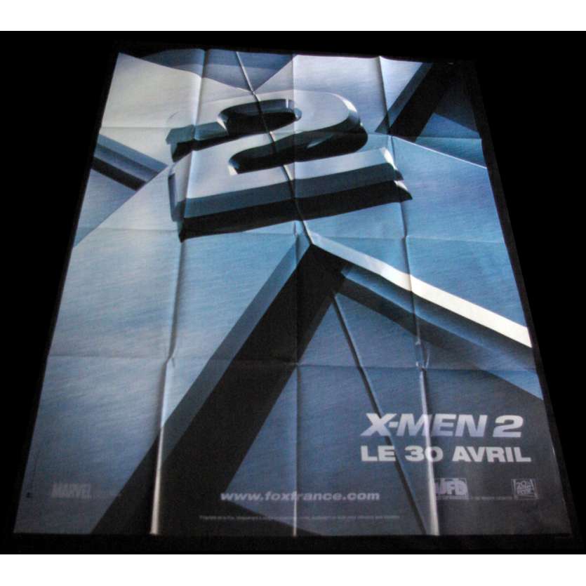 XMEN 2 French Movie Poster 47x63 FR '03 Hugh Jackman