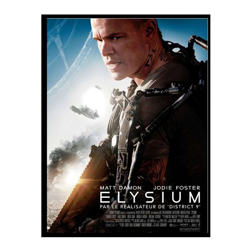 ELYSIUM French Movie Poster 15x21 '13 Matt Damon