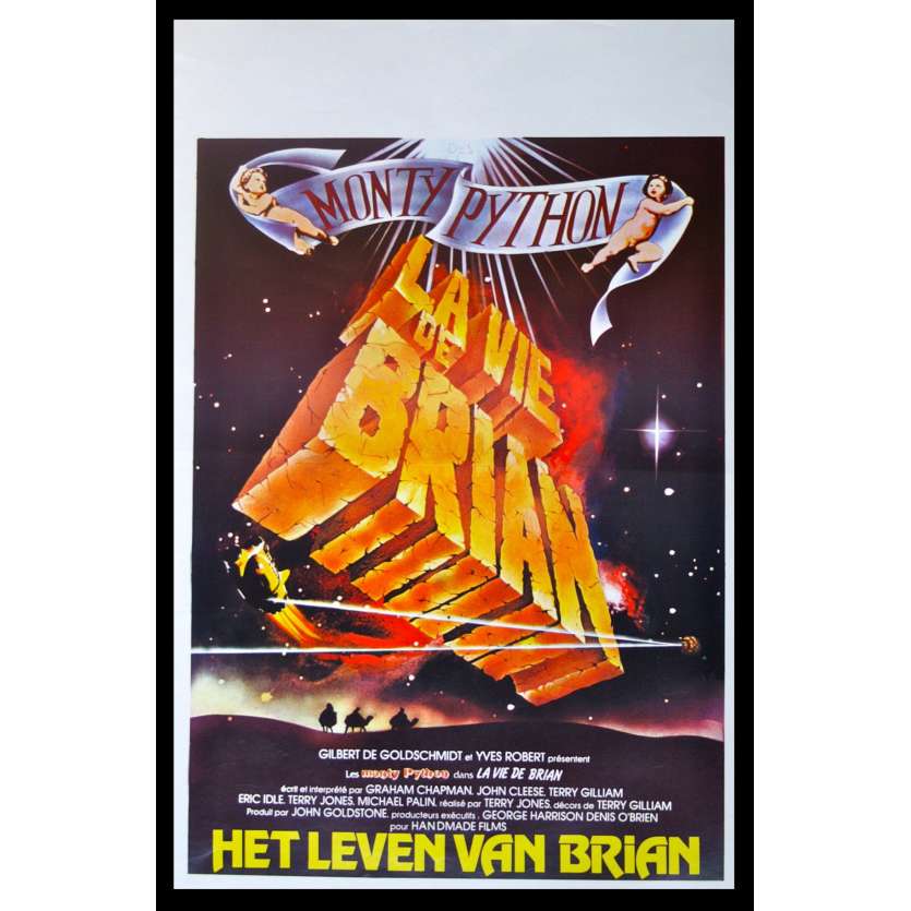 LA VIE DE BRIAN Affiche de film 35x55 '79 Monty Python