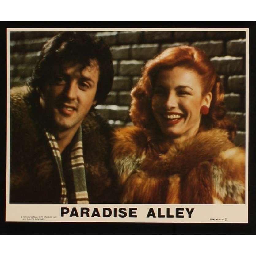 PARADISE ALLEY 8x10 mini LC N2 '78 Sylvester Stallone