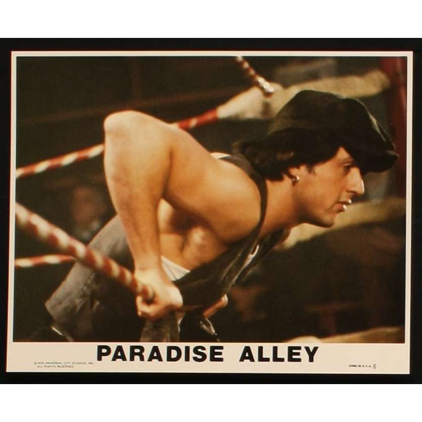 PARADISE ALLEY  8x10 mini LC N4 '78 Sylvester Stallone