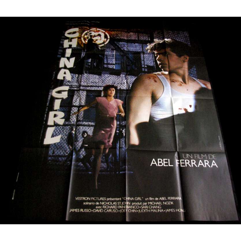 CHINA GIRL French Movie Poster 47x63 '87 Abel Ferrara