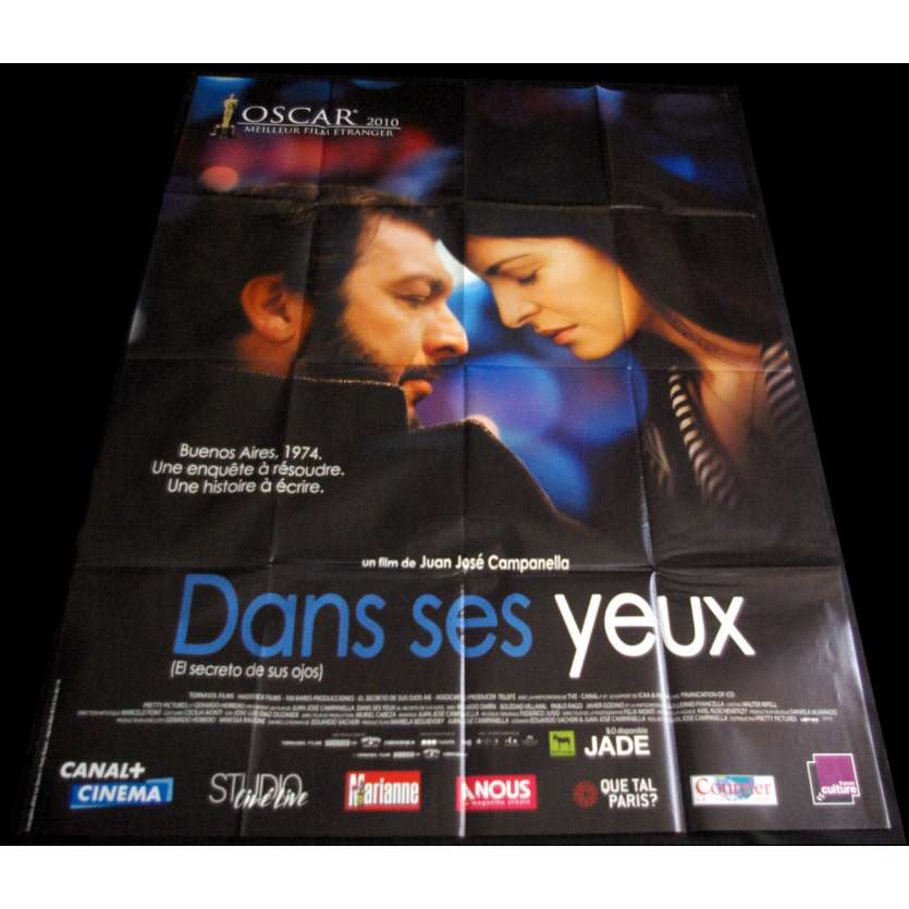 DANS SES YEUX Affiche de film 120x160 '09 el secreto de sus ojos