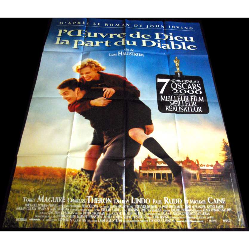 L'OEUVRE DE DIEU LA PART DU DIABLE Affiche de film 120x160  '99 John Irving
