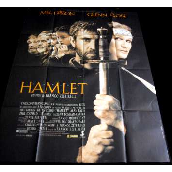 HAMLET Affiche de film 120x160 '90 Mel Gibson