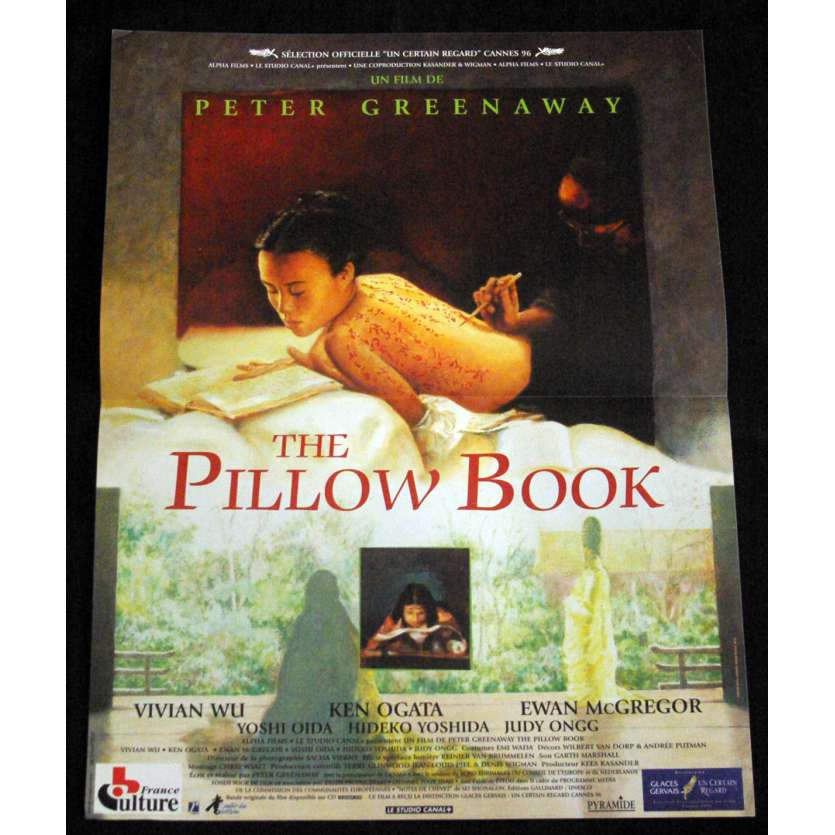 PILLOW BOOK French Movie Poster 15x21 '96 Peter Greenaway
