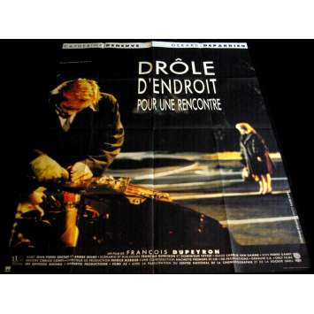 DROLE D'ENDROIT POUR UNE RENCONTRE Affiche de film 120x160 - 1988 - Catherine Deneuve