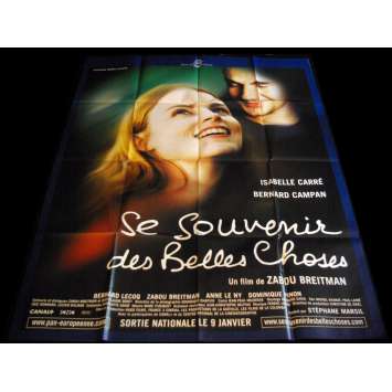 SE SOUVENIR DES BELLES CHOSES Affiche de film 120x160 - 2002 - Isabelle Carré