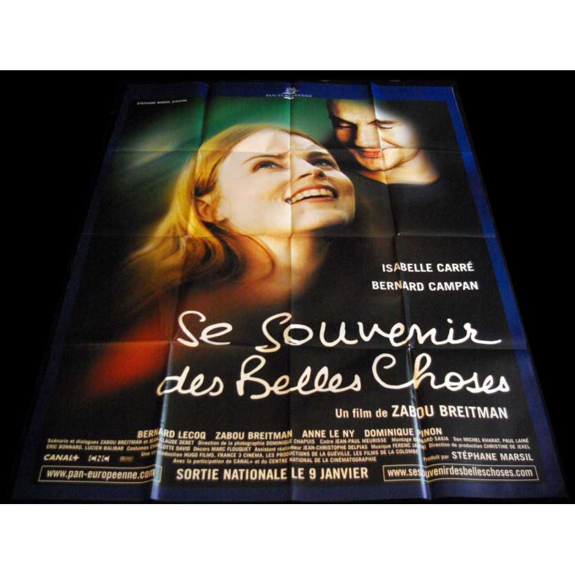 SE SOUVENIR DES BELLES CHOSES Affiche de film 120x160 - 2002 - Isabelle Carré