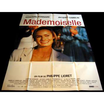 MADEMOISELLE Affiche de film 120x160 - 2001 - Sandrine Bonnaire, Philippe Lioret