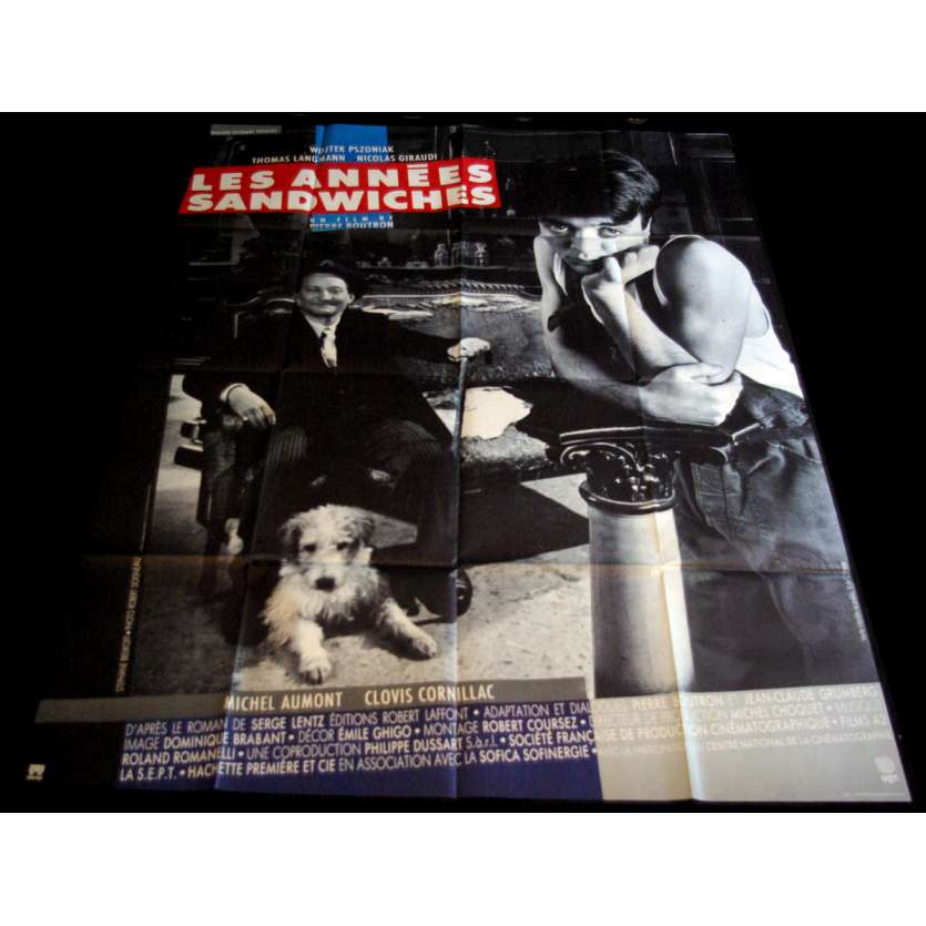 LES ANNEES SANDWICHES Affiche de film 120x160 - 1988 - Thomas Langmann, Pierre Boutron