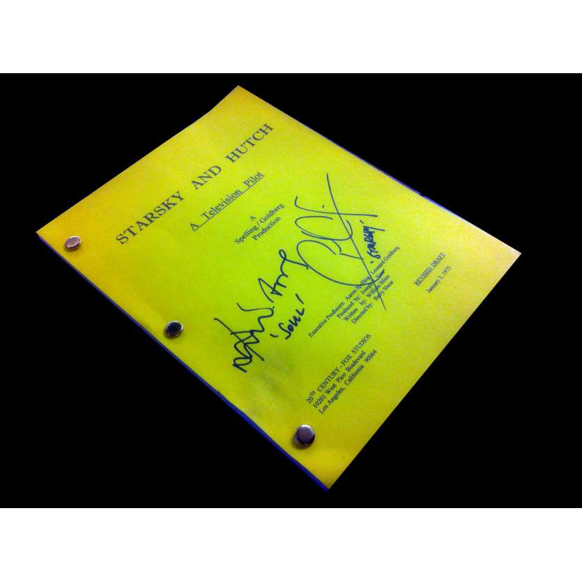 STARSKY AND HUTCH US Movie Script 9x12- 1975 - Paul-Michael Glaser, David Soul