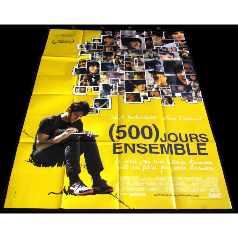 500 JOURS ENSEMBLE Affiche de film 120X160 - 2009 – Zooey Deschanel