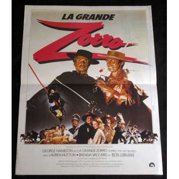 LA GRANDE ZORRO Affiche de film 40x60 - 1981 - Gorge Hamilton, Peter Medak