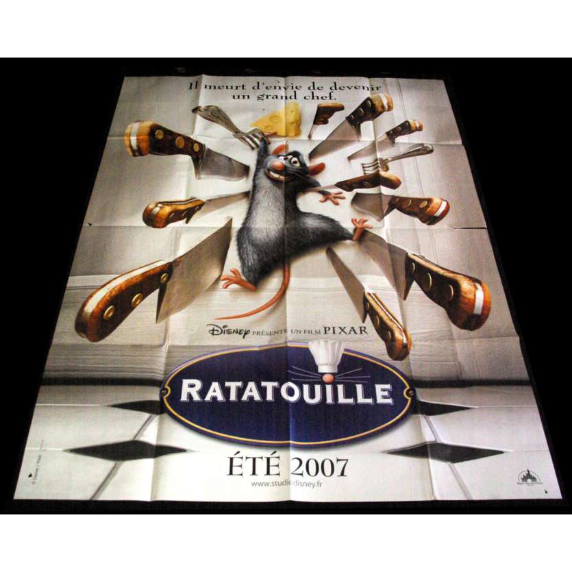 RATATOUILLE Affiche de film 120X160 - 2007 - Brad Bird