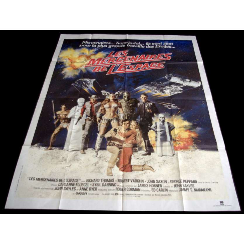 BATTLE BEYOND THE STARS French Movie Poster 47x63- 1980 - Roger Corman, Robert Vaughn