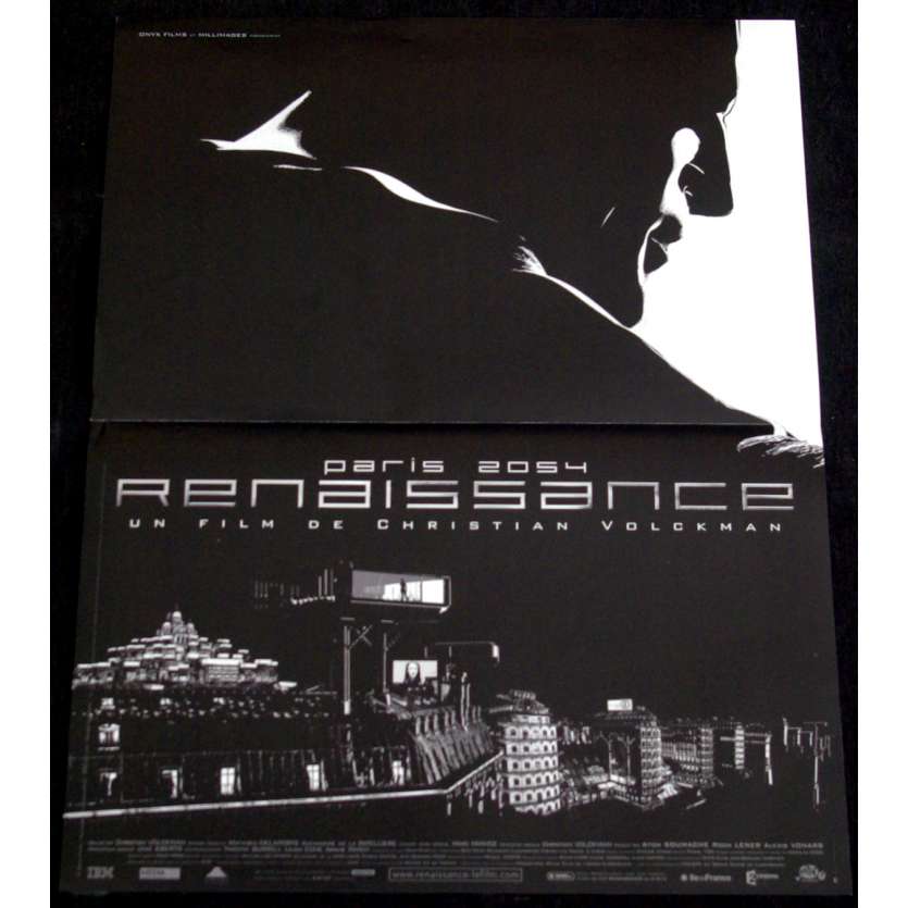 RENAISSANCE French Movie Poster 15x21- 2006 - Christian Volckman, Daniel Craig
