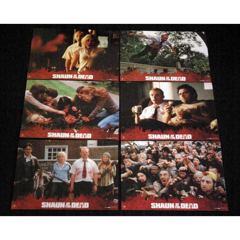 SHAUN OF THE DEAD Photos 6 ph. 21x30 - 2004 - Simon Pegg, Edgard Wright