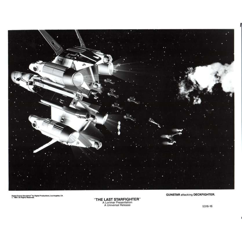 STARFIGHTER Photo de presse N2 20x25 - 1984 - Lance Guest, Nick Castle