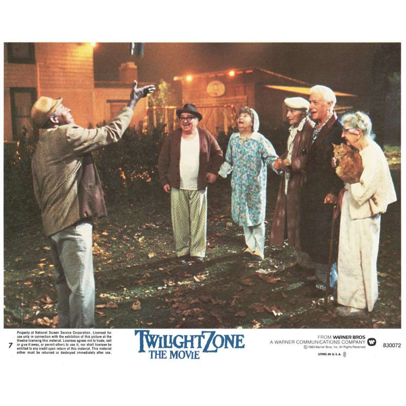 TWILIGHT ZONE US Lobby Card 8x10- 1983 - Steven Spielberg, John Lightow