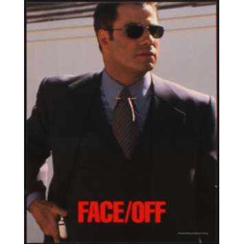 FACE OFF US Lobby Card 11x14- 1996 - John Woo, Nicolas Cage