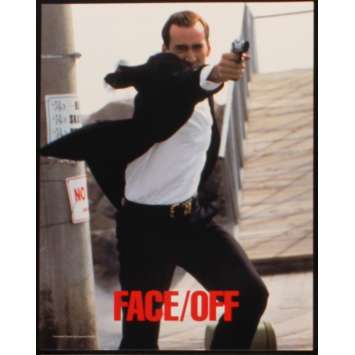 FACE OFF US Lobby Card 11x14- 1996 - John Woo, Nicolas Cage