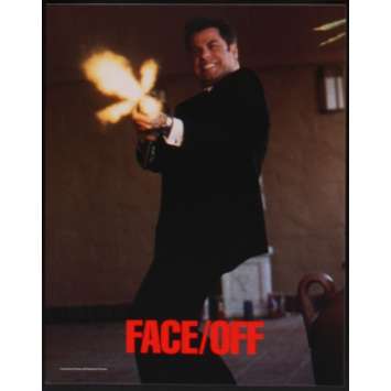 FACE OFF US Lobby Card 11x14- 1996 - John Woo, Nicolas Cage