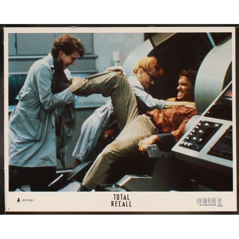 TOTAL RECALL Photo de film N4 28x36 - 1990 - Arnold Schwarzenegger, Paul Verhoeven