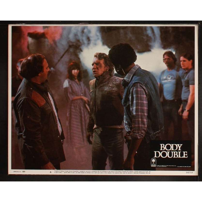 BODY DOUBLE US Lobby Card 11x14- 1984 - Brian de Palma, Melanie Griffith