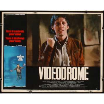 VIDEODROME US Lobby Card 11x14- 1984 - David Cronenberg, James Woods