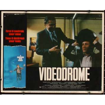 VIDEODROME US Lobby Card 11x14- 1984 - David Cronenberg, James Woods