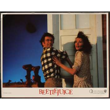 BEETLEJUICE US Lobby Card 11x14- 1988 - Tim Burton, Michael Keaton BEETLEJUICE US Lobby Card 11x14- 1988 - Tim Burton, Michael Keaton