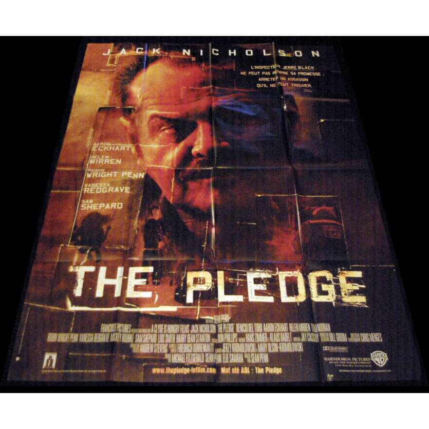 THE PLEDGE Affiche de film 120x160 - 2001 - Jack Nickolson, Sean Penn