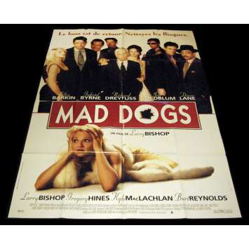 MAD DOGS French Movie Poster 47x63- 1996 - Larry Bishop, Ellen Barkin