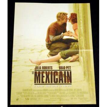 THE MEXICAN French Movie Poster 15x21- 2001 - Gore Verbinski, Brad Pitt