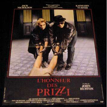PRIZZI'S HONNOR French Movie Poster 23x32- 1985 - John Huston, Jack Nickolson