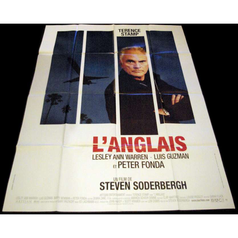 THE LIMEY French Movie Poster 47x63- 1999 - Steven Soderbergh, Terence Stamp