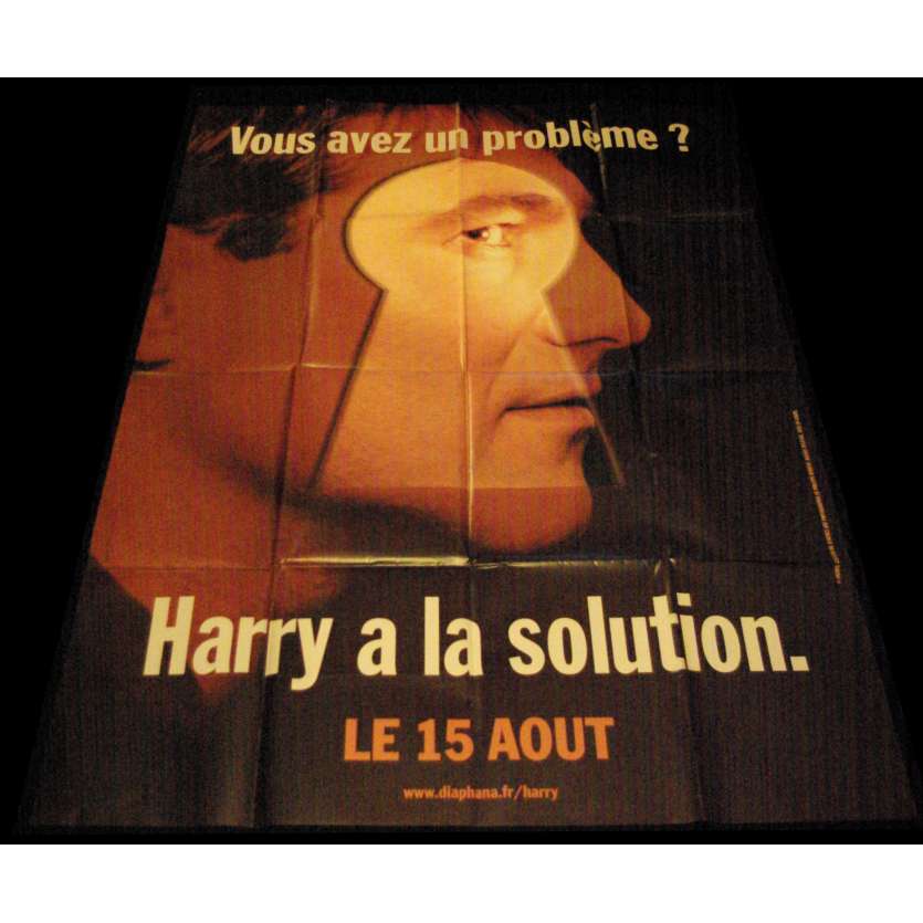 HARRY UN AMI QUI VOUS VEUT DU BIEN Affiche de film 120x160 - 2000 - Sergi Lopez, Dominik Moll