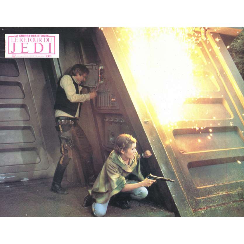 STAR WARS - THE RETURN OF THE JEDI French Lobby Card 6 8x11 - 1983 - Richard Marquand, Harrison Ford
