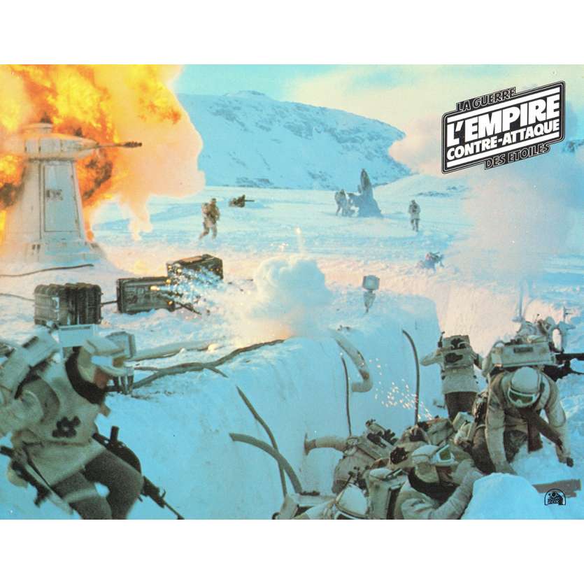 STAR WARS - THE EMPIRE STRIKES BACK French Lobby Card 9 8x11 - 1980 - Irvin Keshner, Harrison Ford