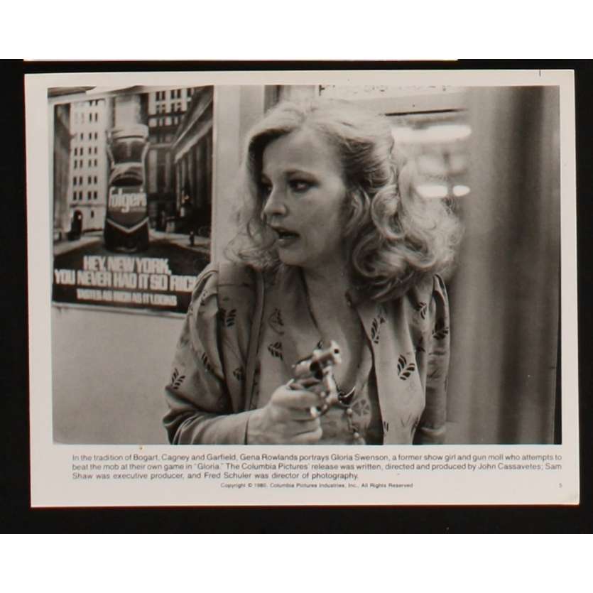 GLORIA Still 2 8x10 - 1980 - John Cassavetes, Gena Rowlands