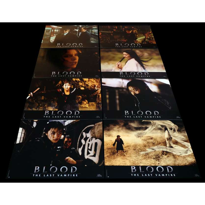 BLOOD THE LAST VAMPIRE French Lobby Cards 9x12- 2009 - Chris Nahon, Gianna Jun