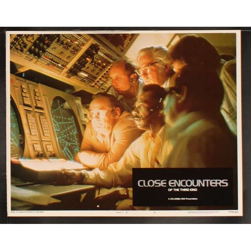 CLOSE ENCOUNTERS OF THE THIRD KIND US Lobby Card 8 8x10- 1977 - Steven Spielberg, Richard Dreyfuss