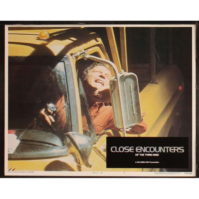 CLOSE ENCOUNTERS OF THE THIRD KIND US Lobby Card 7 8x10- 1977 - Steven Spielberg, Richard Dreyfuss