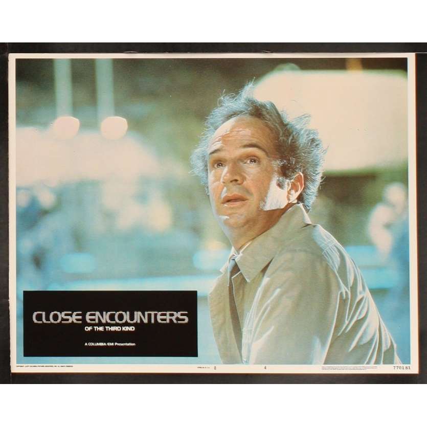 CLOSE ENCOUNTERS OF THE THIRD KIND US Lobby Card 6 8x10- 1977 - Steven Spielberg, Richard Dreyfuss