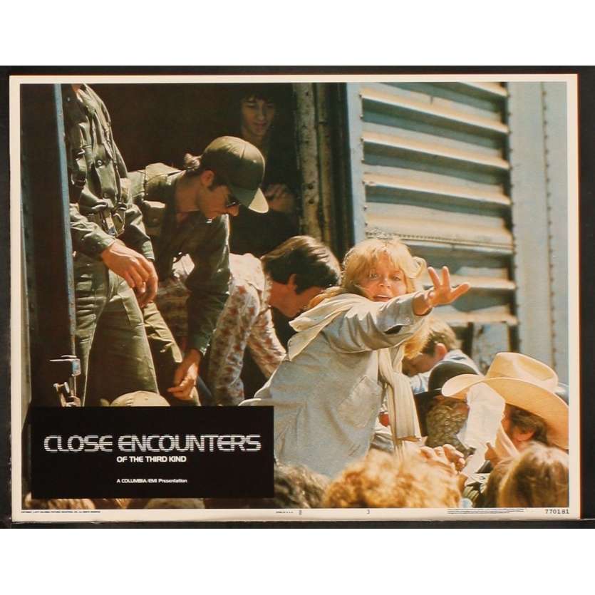 CLOSE ENCOUNTERS OF THE THIRD KIND US Lobby Card 4 8x10- 1977 - Steven Spielberg, Richard Dreyfuss